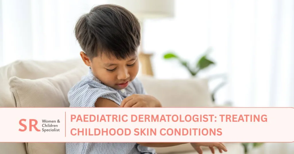 young malaysian boy scratching the itch on his arm