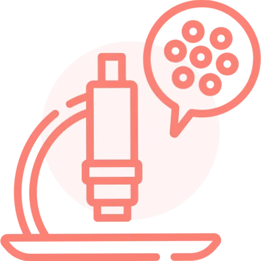fertility laboratory medical icon